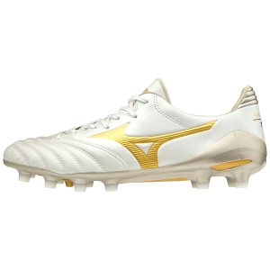 Dámské Kopačky Mizuno Morelia Neo II Md Bílé/Zlaté